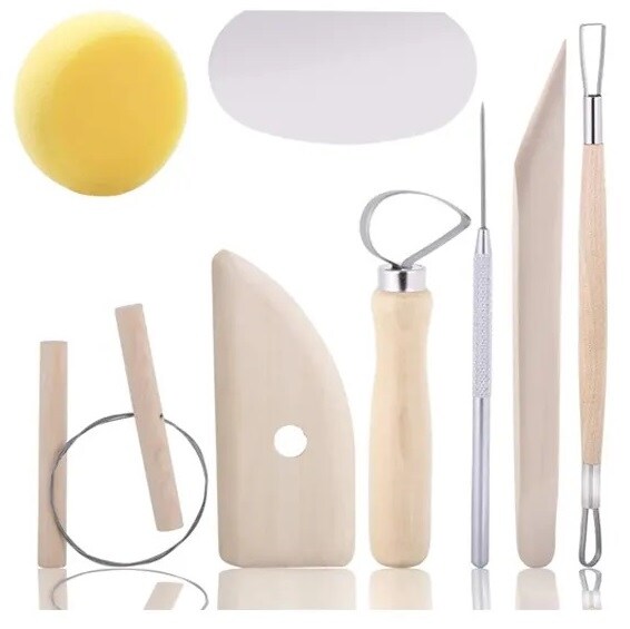 Kitcheniva Pottery Clay Sculpting Tools Set 30 Pcs