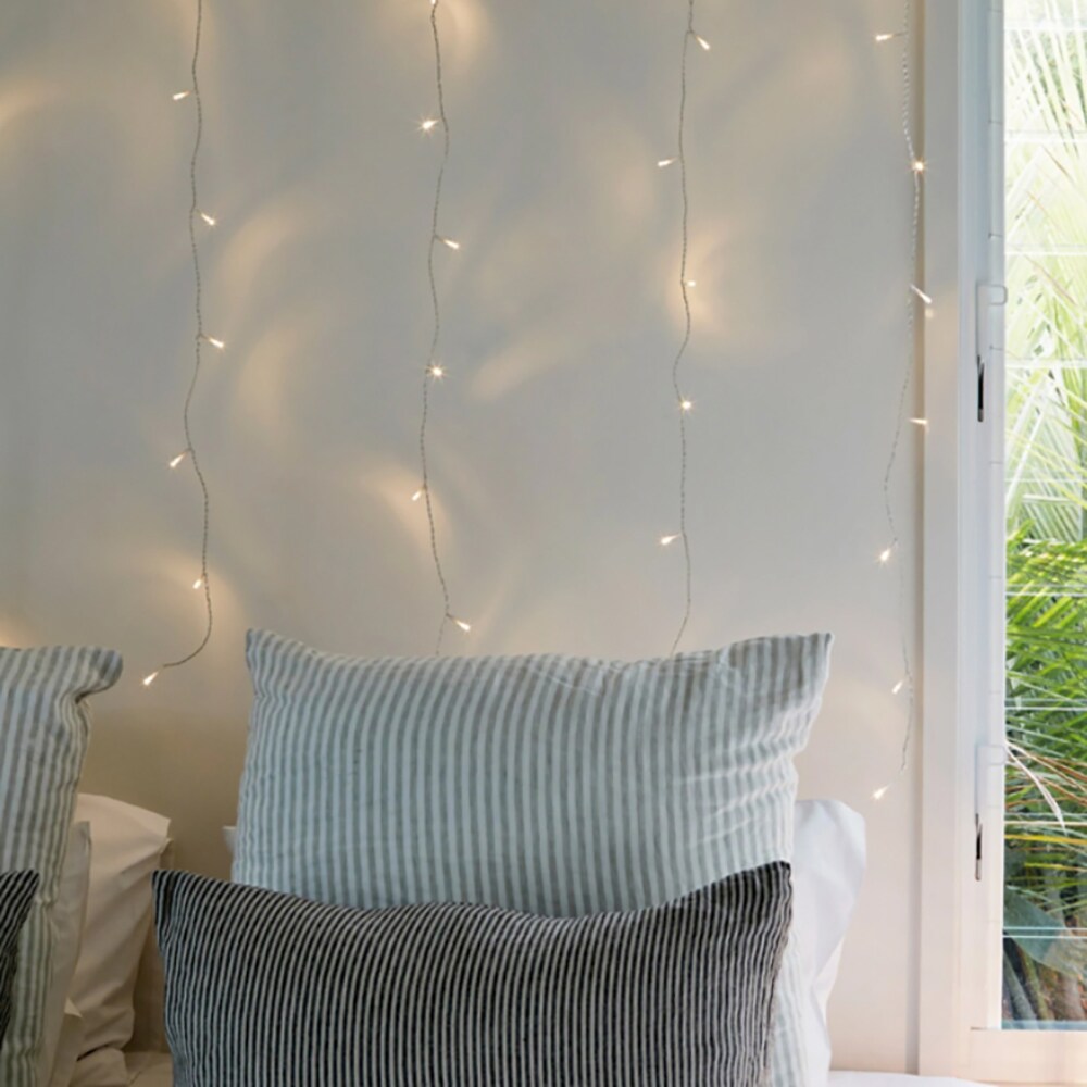 Perfect Holiday 48 LED Curtain Light in Warm White