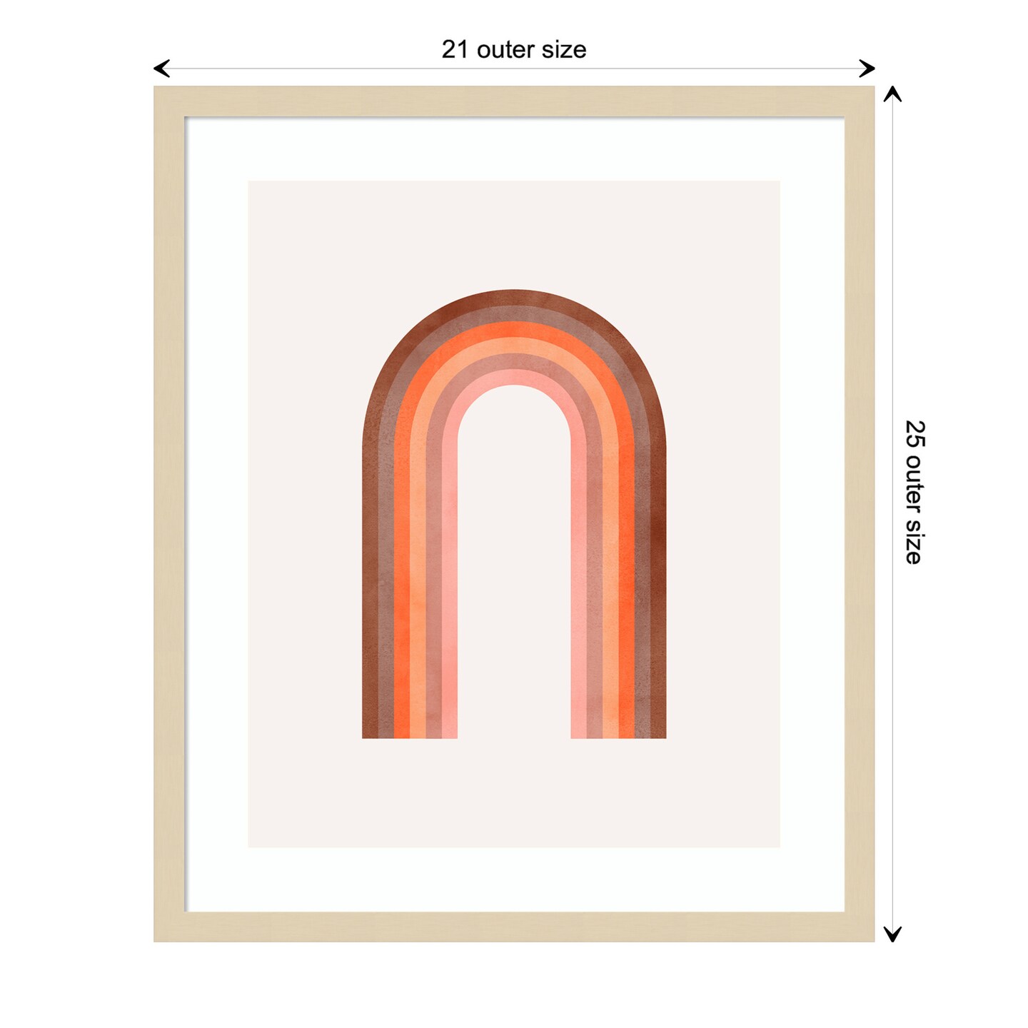 Surea 3 by Alexander Ginzburg Wood Framed Wall Art Print