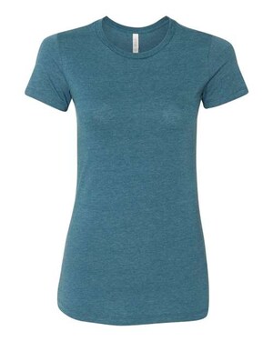 BELLA + CANVAS Deep Heather 2003 T-shirt - Maat XL, Uniseks, 50% Poly, 37,5% Katoen, 12,5% Rayon