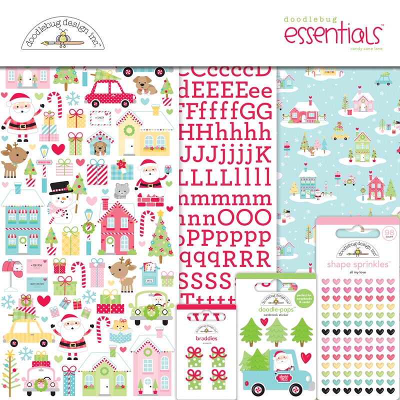 Candy Cane Lane Essentials Kit Doodelbug Michaels