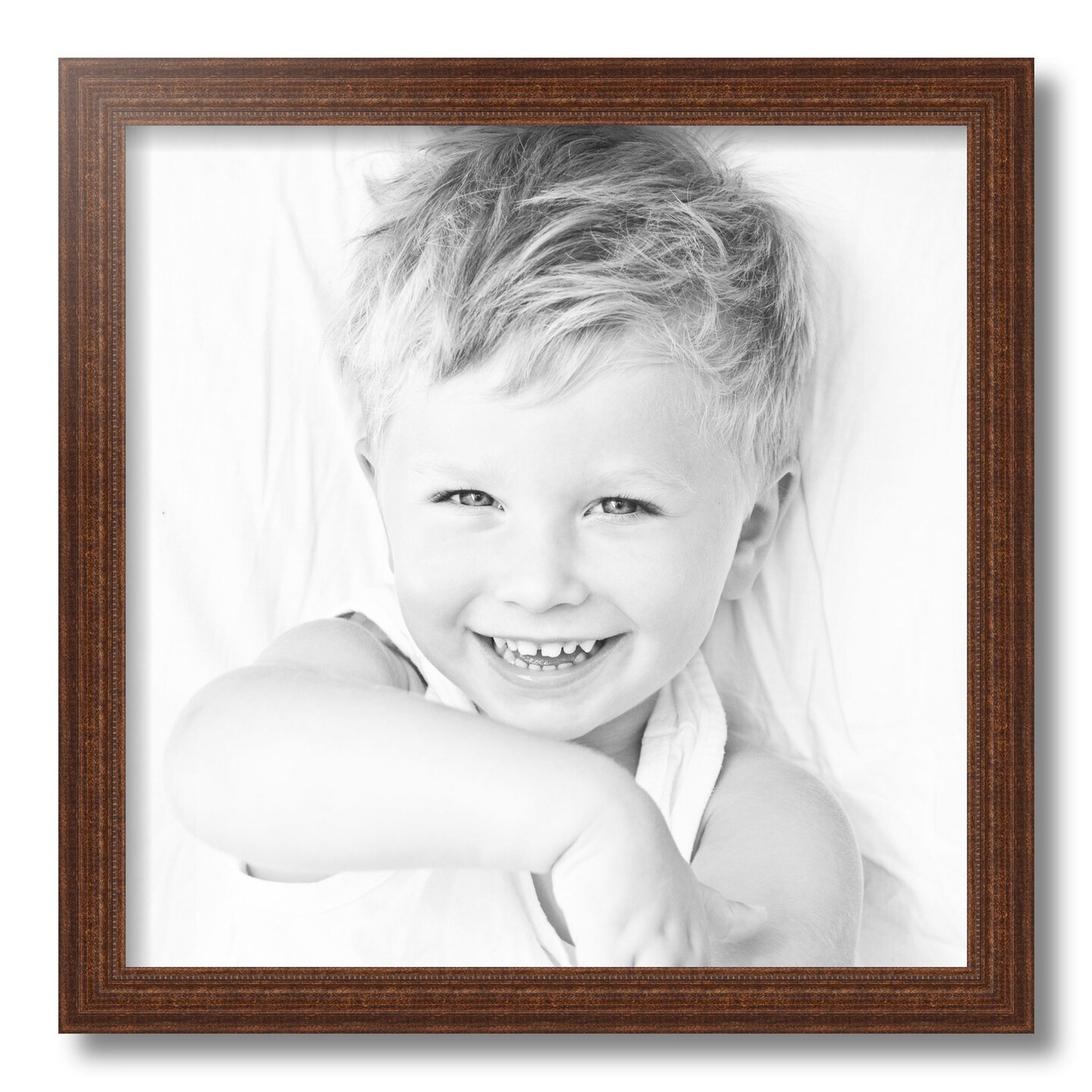 ArtToFrames 16x16 Inch Picture Frame, This 1.25 Inch Custom Wood Poster Frame is Available in Multiple Colors, Great for Your Art or Photos - Comes with Regular Glass and Corrugated Backing (A17LS)