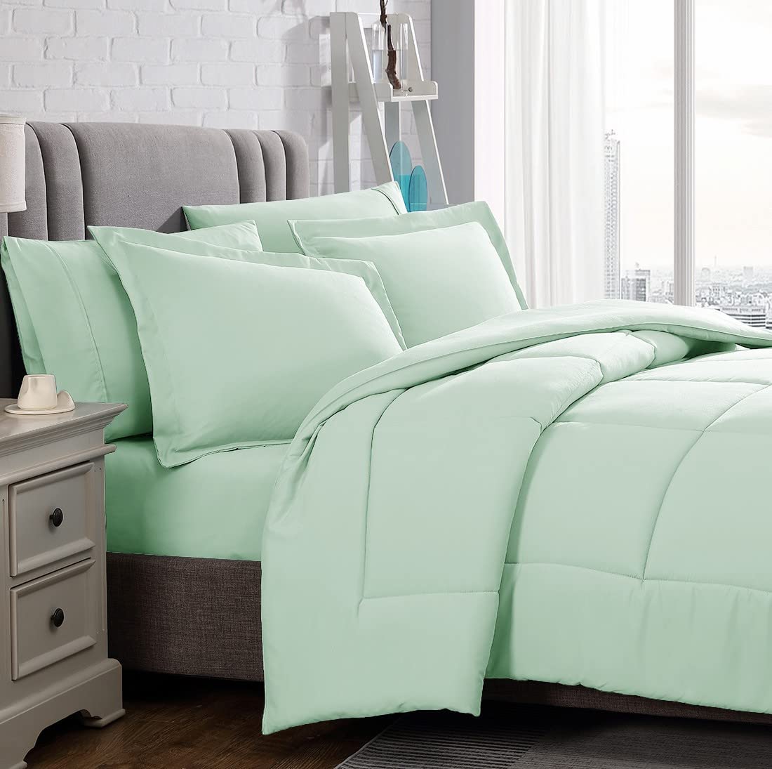 American Home Collection Down Alternative Comforter Set Extra Warm and Soft