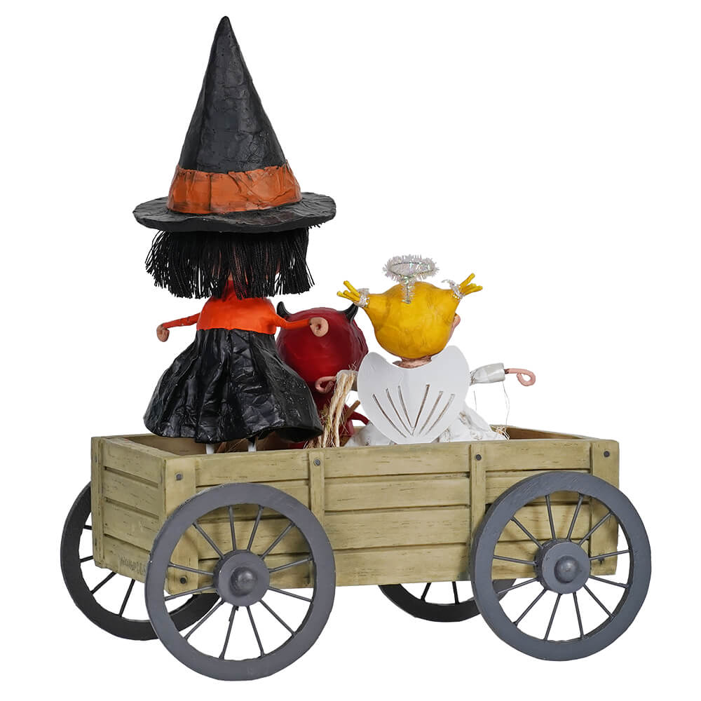 Lori Mitchell Halloween Collection: Haunted Hayride Figurine