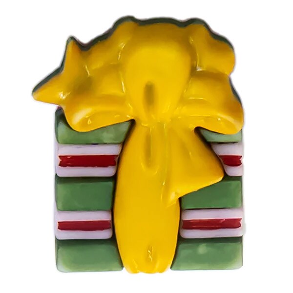 Buttons Galore and More 3D Bulk Buttons - Christmas Present - 25 Buttons