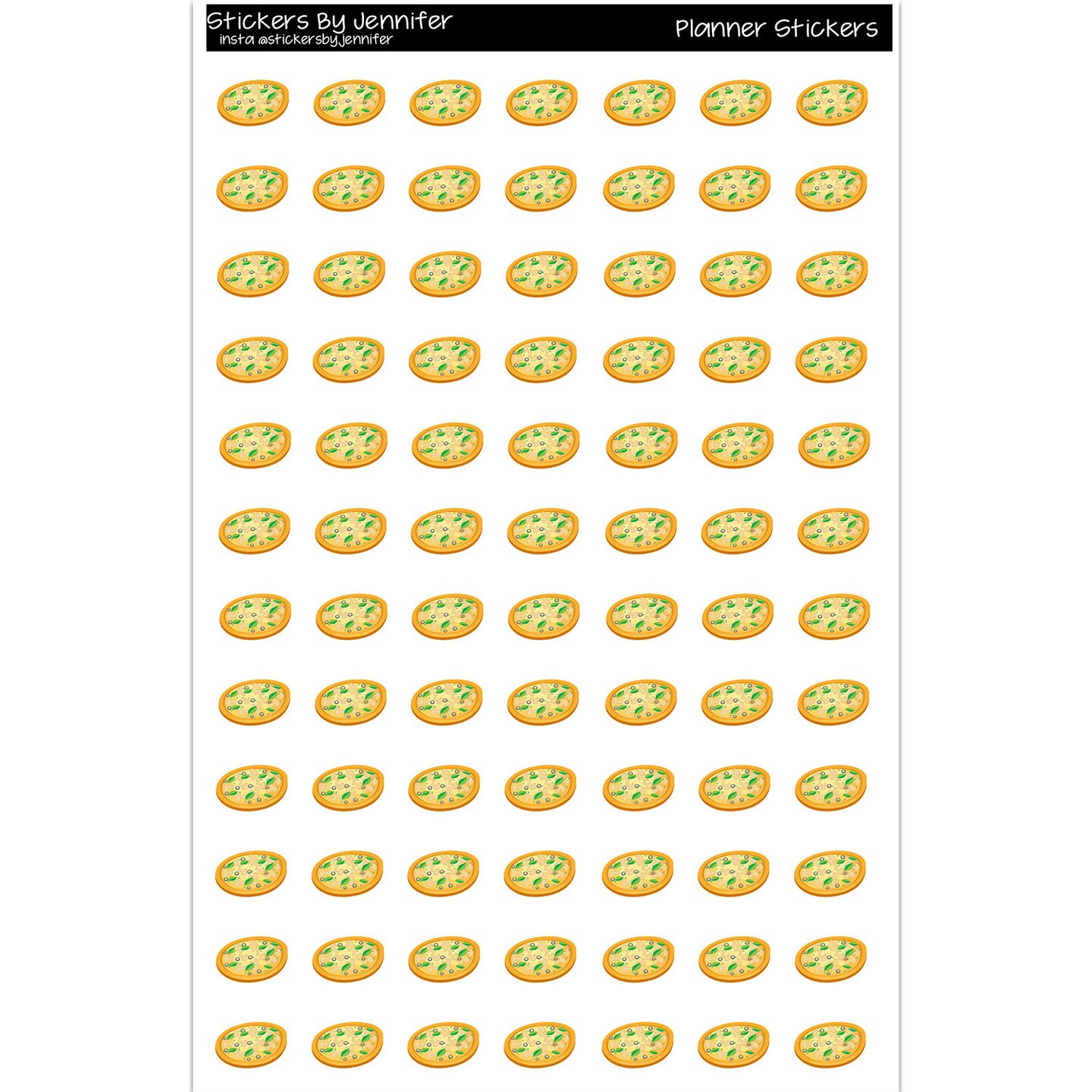 Pizza Planner Stickers Scrapbooking Kids DIY Arts Crafting | Michaels