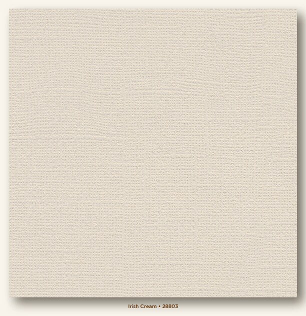 Irish Cream Glimmer My Colors Cardstock - Photoplay