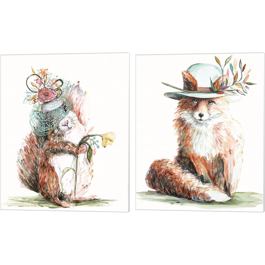 Enchanted Squirrel & Fox by Kamdon Kreations 12