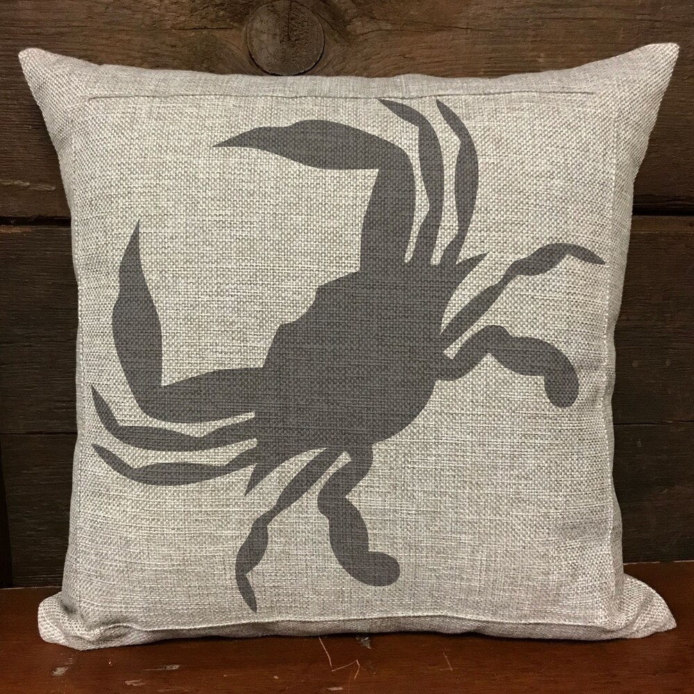 Contemporary Crab Embossing 12 x 12 Stencil | FS069 by Designer Stencils | Animal & Nature Stencils | Reusable Stencils for Painting on Wood, Wall, Tile, Canvas, Paper, Fabric, Furniture, Floor | Stencil for Home Makeover | Easy to Use & Clean