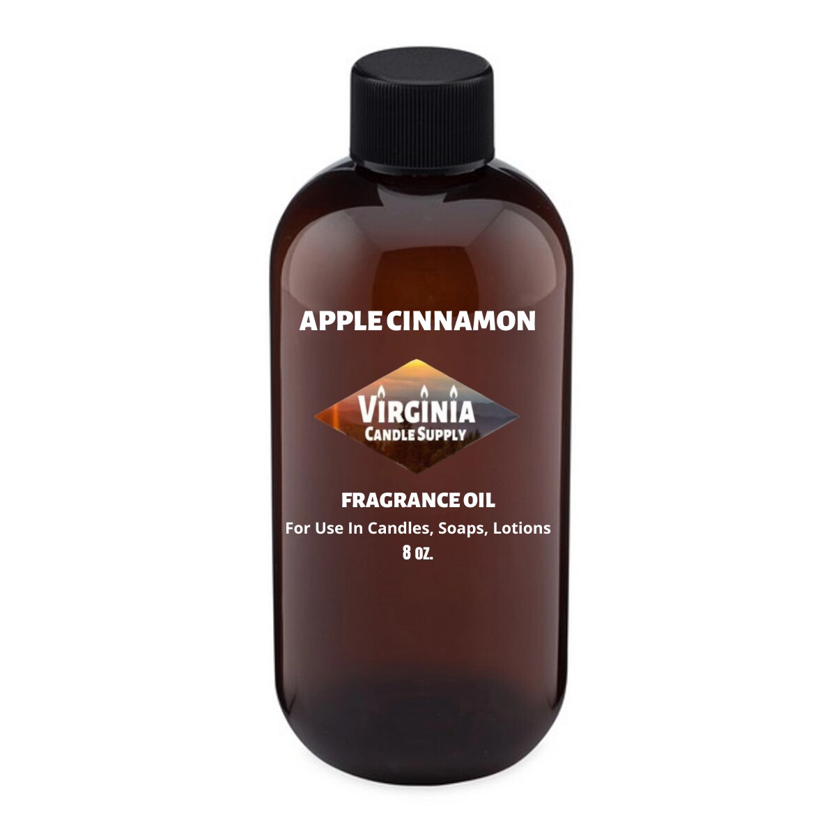 Apple Cinnamon Fragrance Oil (8 oz Bottle) for Candle Making, Soap Making, Tart Making, Room Sprays, Lotions, Car Fresheners, Slime, Bath Bombs, Warmers&#x2026;