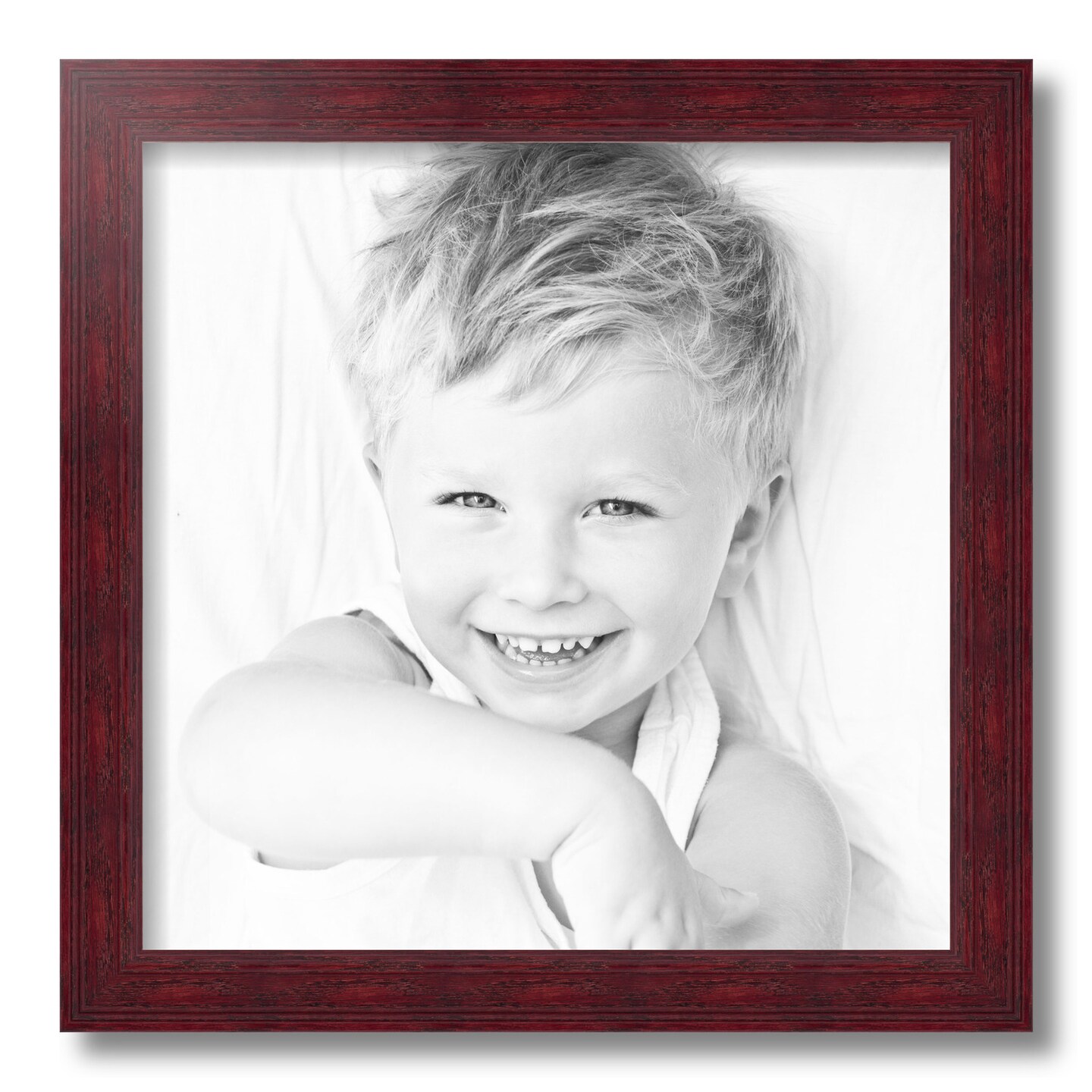 ArtToFrames 15x15 Inch Picture Frame, This 1.5 Inch Custom Wood Poster Frame is Available in Multiple Colors, Great for Your Art or Photos - Comes with Regular Glass and Corrugated Backing (A14KW)