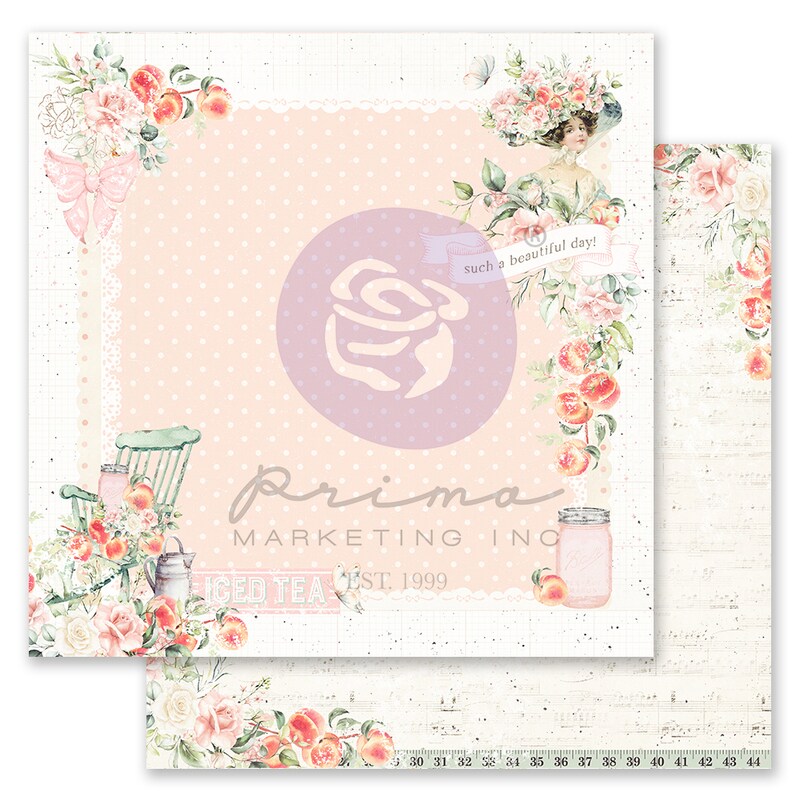 The Sweetest Feeling Paper - Peach Tea - Prima