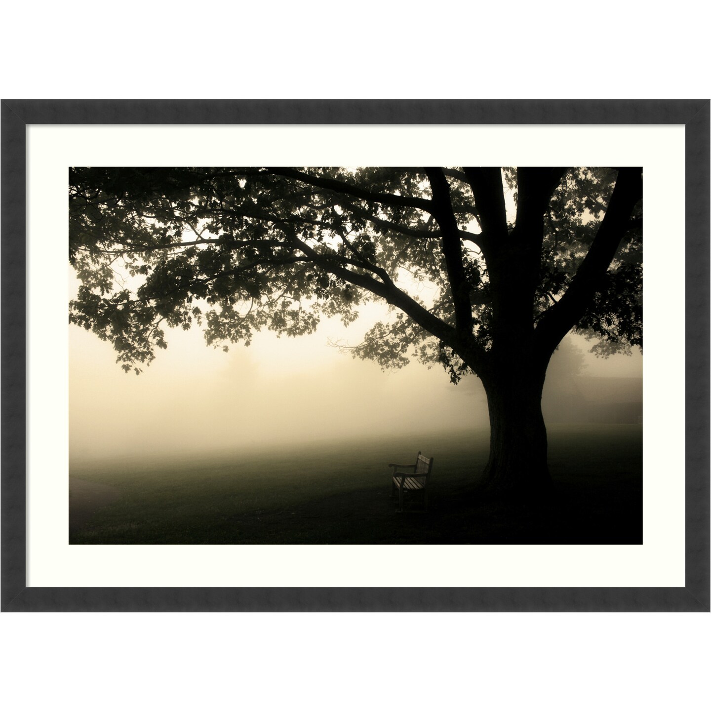 Shenandoah by Andy Magee Wood Framed Wall Art Print 36 in. W x 26 in. H