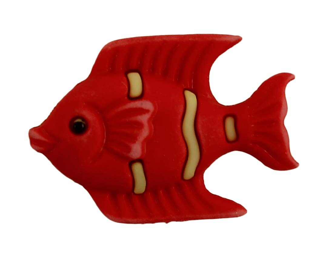 Buttons Galore and More 3D Bulk Buttons - Tropical Fish - 25 Buttons