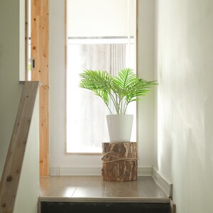 Areca Artificial Palm Tree, Artificial Plants for Home Decor Indoor, Fake Plants for Living Room Decor, Floor Plants for Living Room Decor, Faux Plants Indoor, Plants for Bedroom Decor - 2 Feet