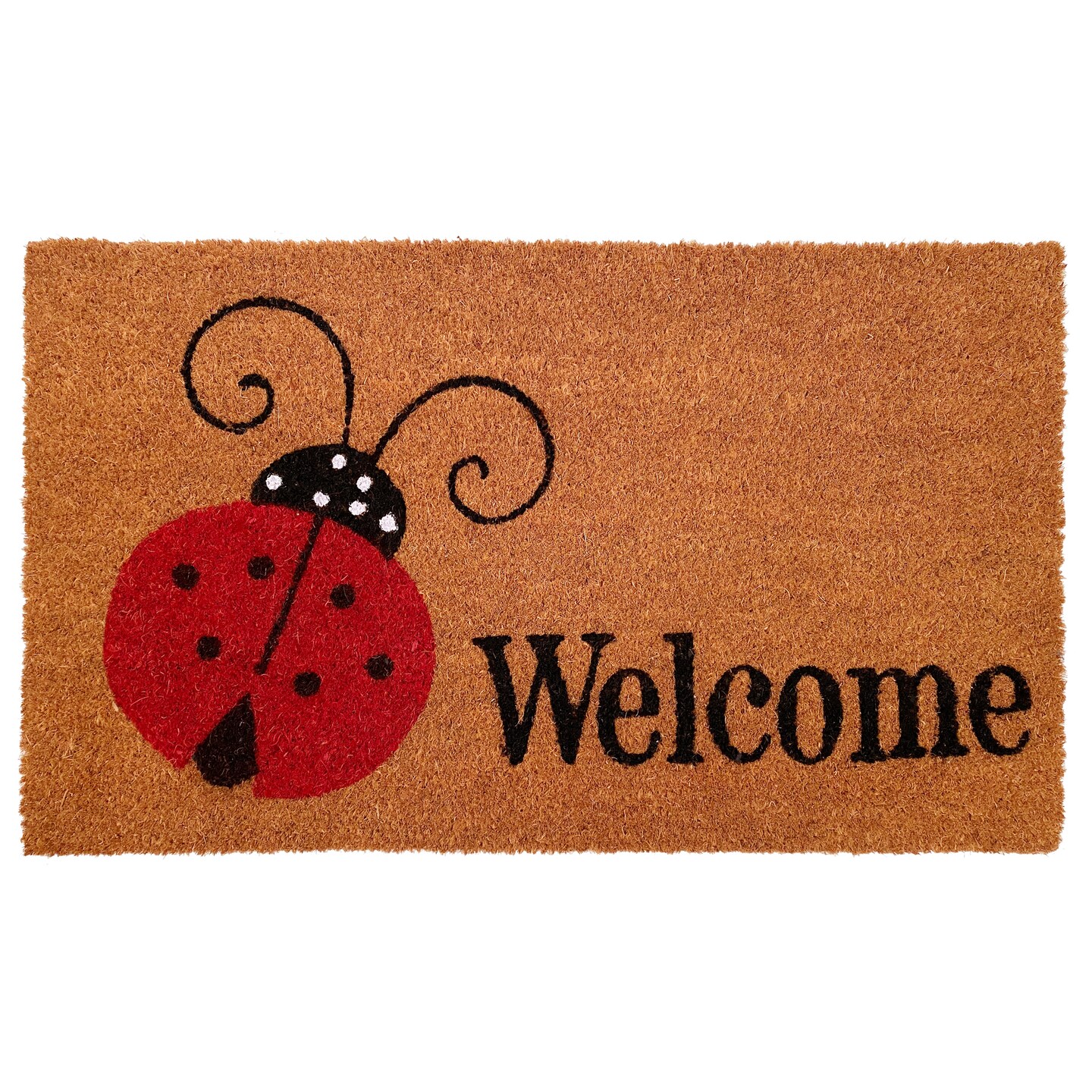 121431729 Ladybug Welcome Doormat