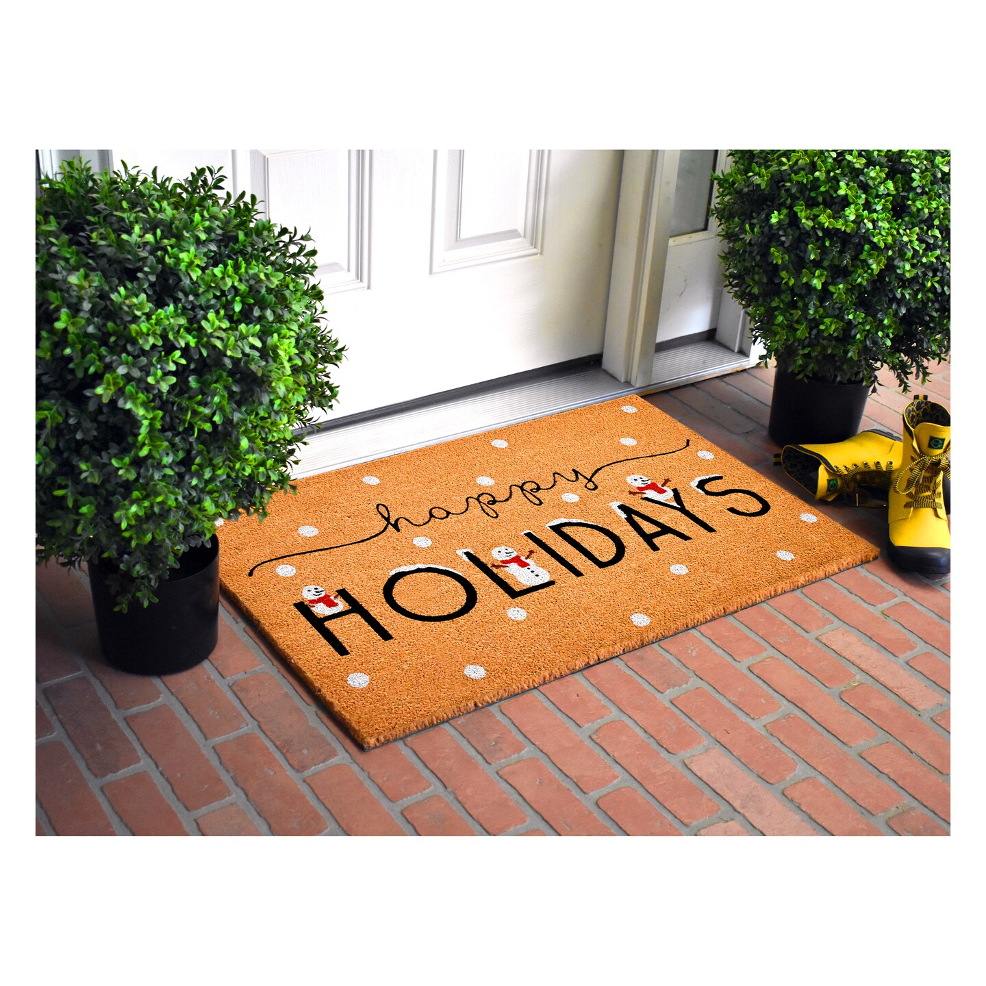 Holiday Joy Doormat