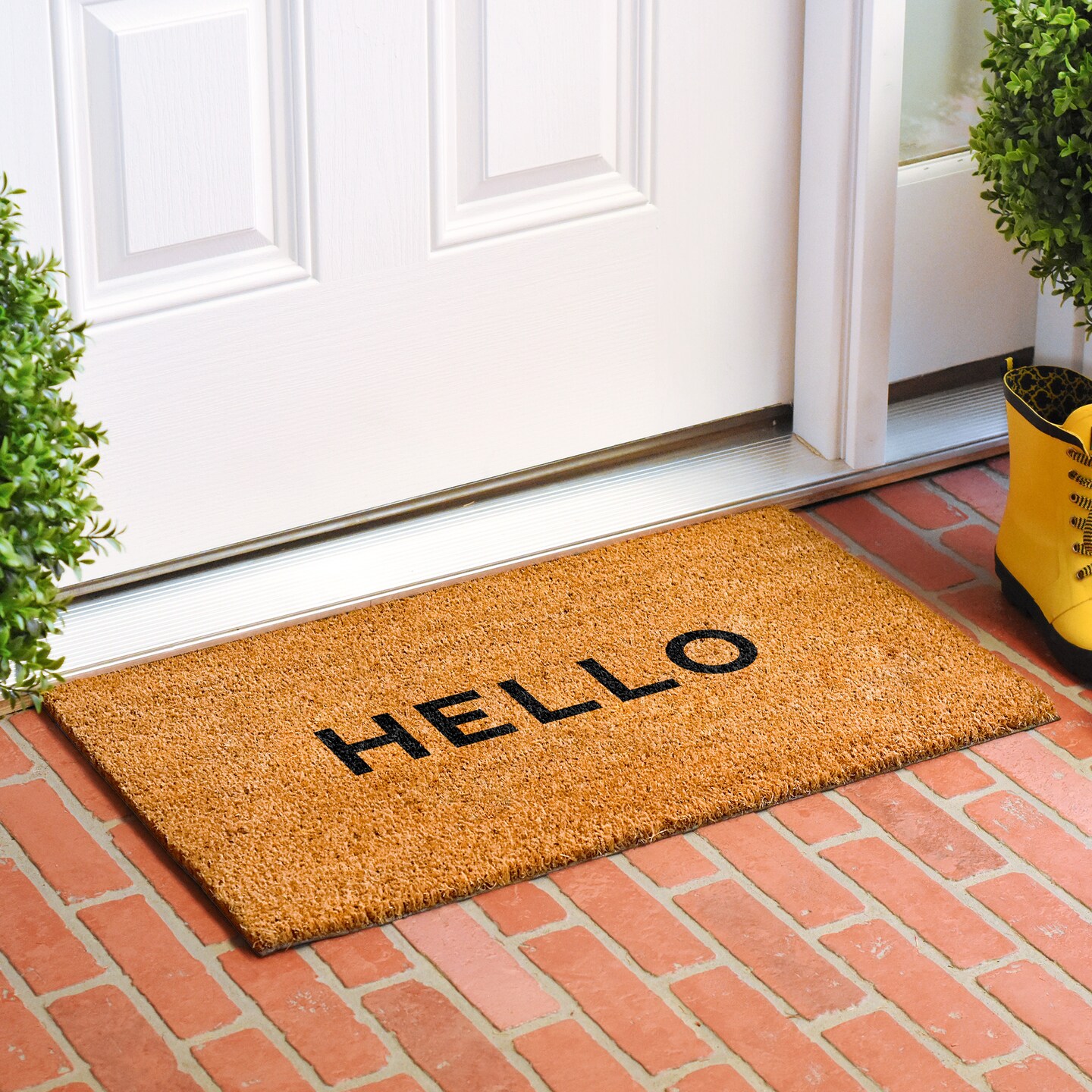 HELLO Skinny Doormat