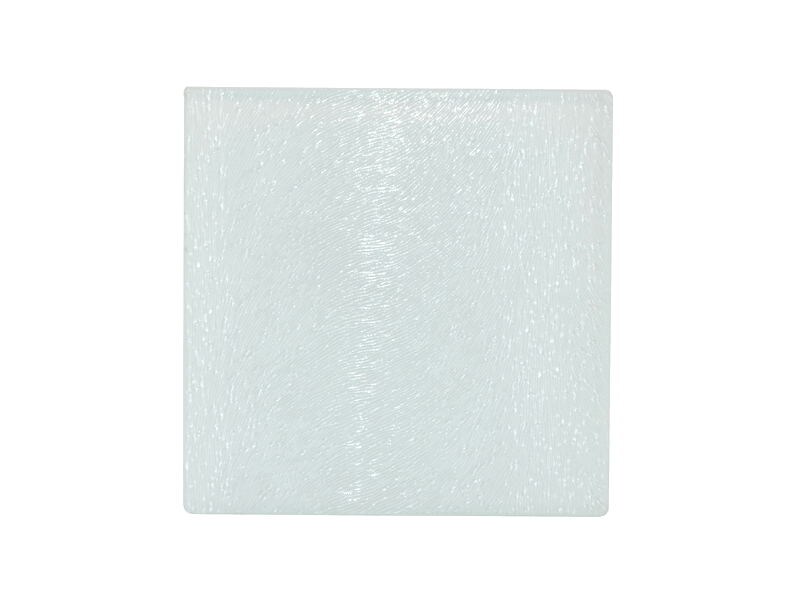 4 inch Glass Coaster Square