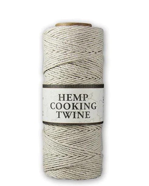 Hemptique Hemp Cooking Twine Spool Eco Friendly Sustainable Naturally Grown Jewelry Bracelet Making Paper Crafting Scrapbooking Bookbinding Mixed Media Crocheting Macrame Seasonal Holiday Gift Wrapping Outdoor Gardening