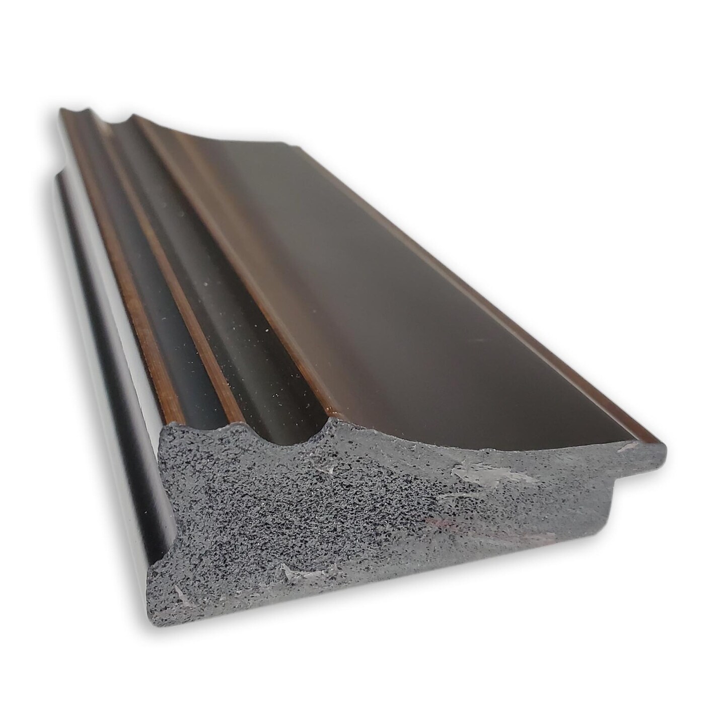 Amanti Art Non-Beveled Wall Mirror, Trio Oil Rubbed Bronze Frame