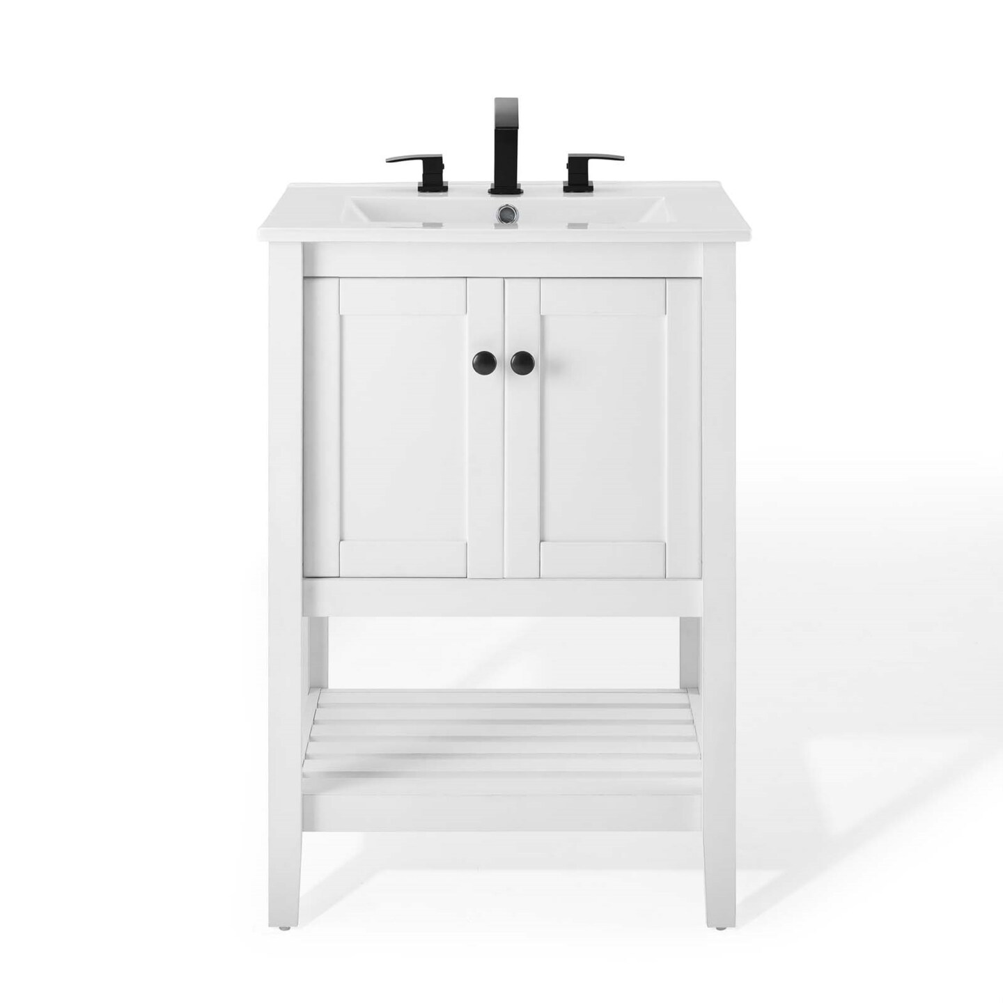 Prestige 24" Bathroom Vanity White White Vanities & Vanity Stools Michaels