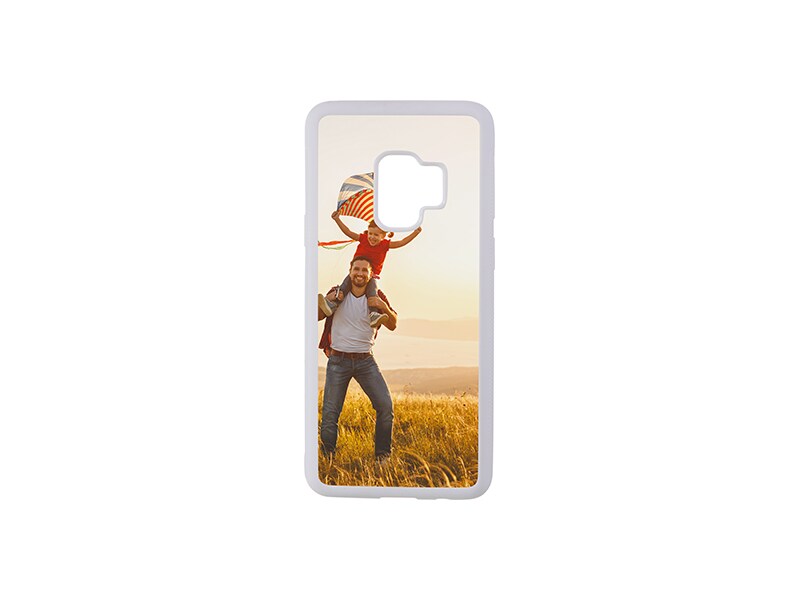 Samsung S9 G9600 Cover Rubber, White SSG200W M-1