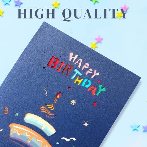 VUDECO 3D Pop Up Card Happy Birthday Card