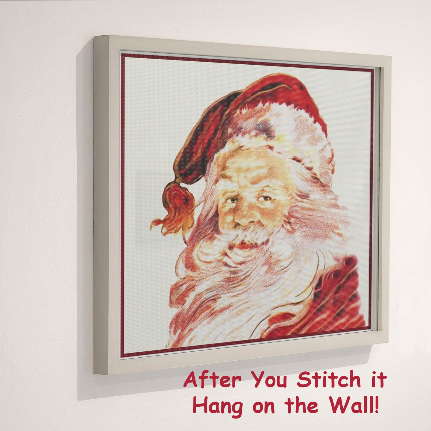 Father Christmas Santa Claus St Nick # 16 Counted Cross Stitch Pattern