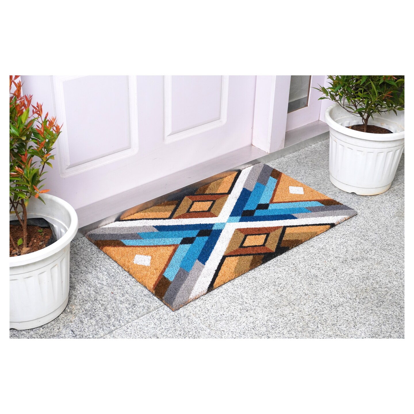 Brixon Geometric Doormat