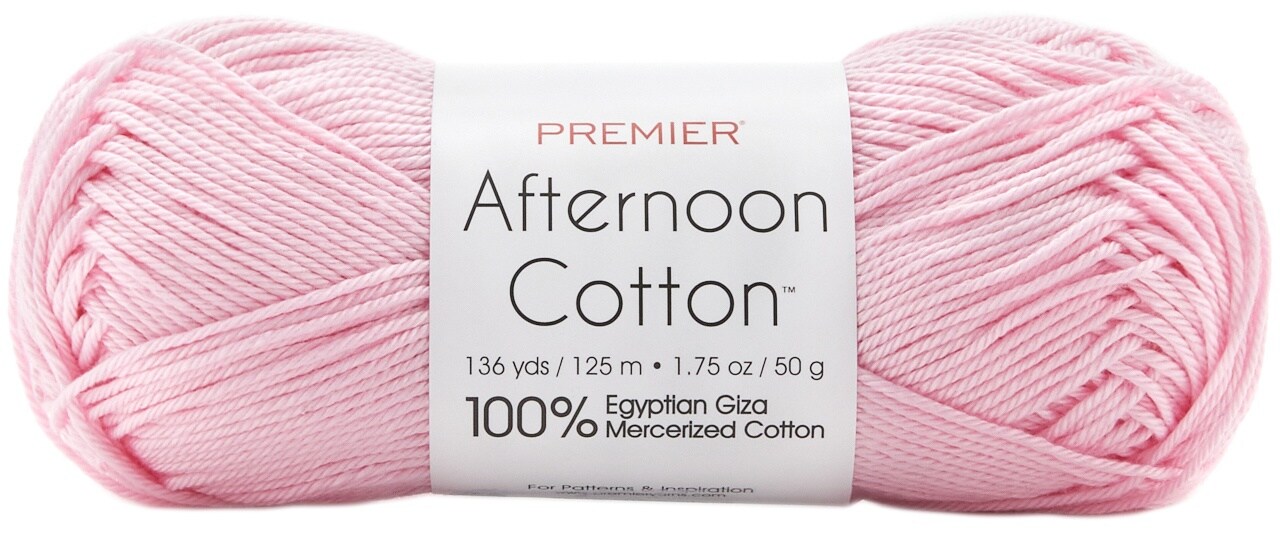 Premier Yarns Afternoon Cotton YarnPink Stencils & Forms Michaels