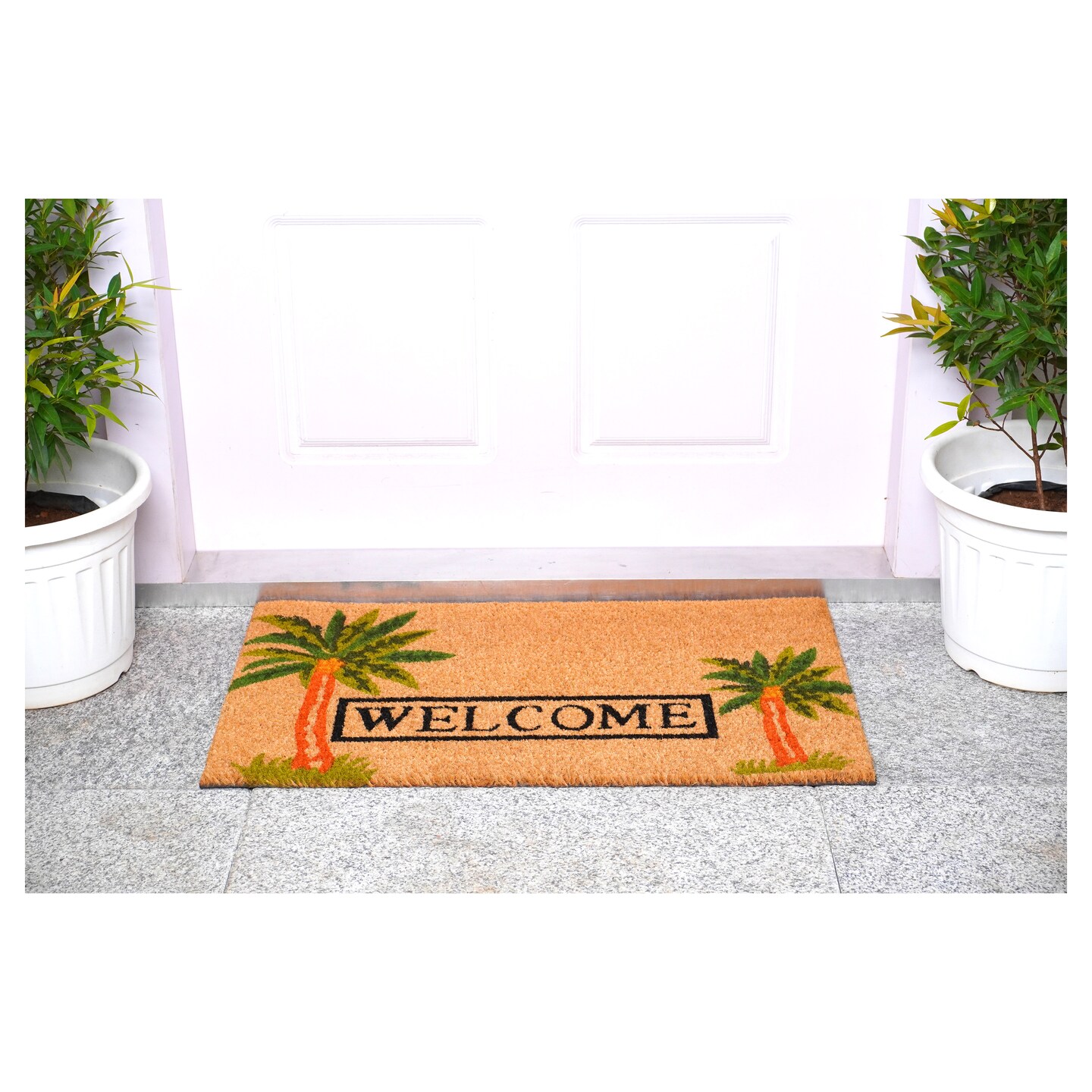 Palm Welcome Doormat