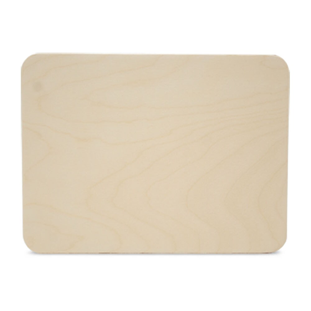 Wood Rectangle Plaque , 1/4 Thick Rounded Edged Blank Wood Sign | Woodpeckers