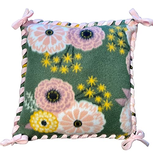 Fleece Pillow Kit for Elderly Low Vision Blind Dementia