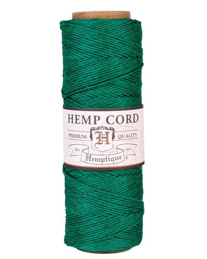 Hemptique 0.5mm 10 Hemp Cord Spools Jewelry Making Macrame Crochet