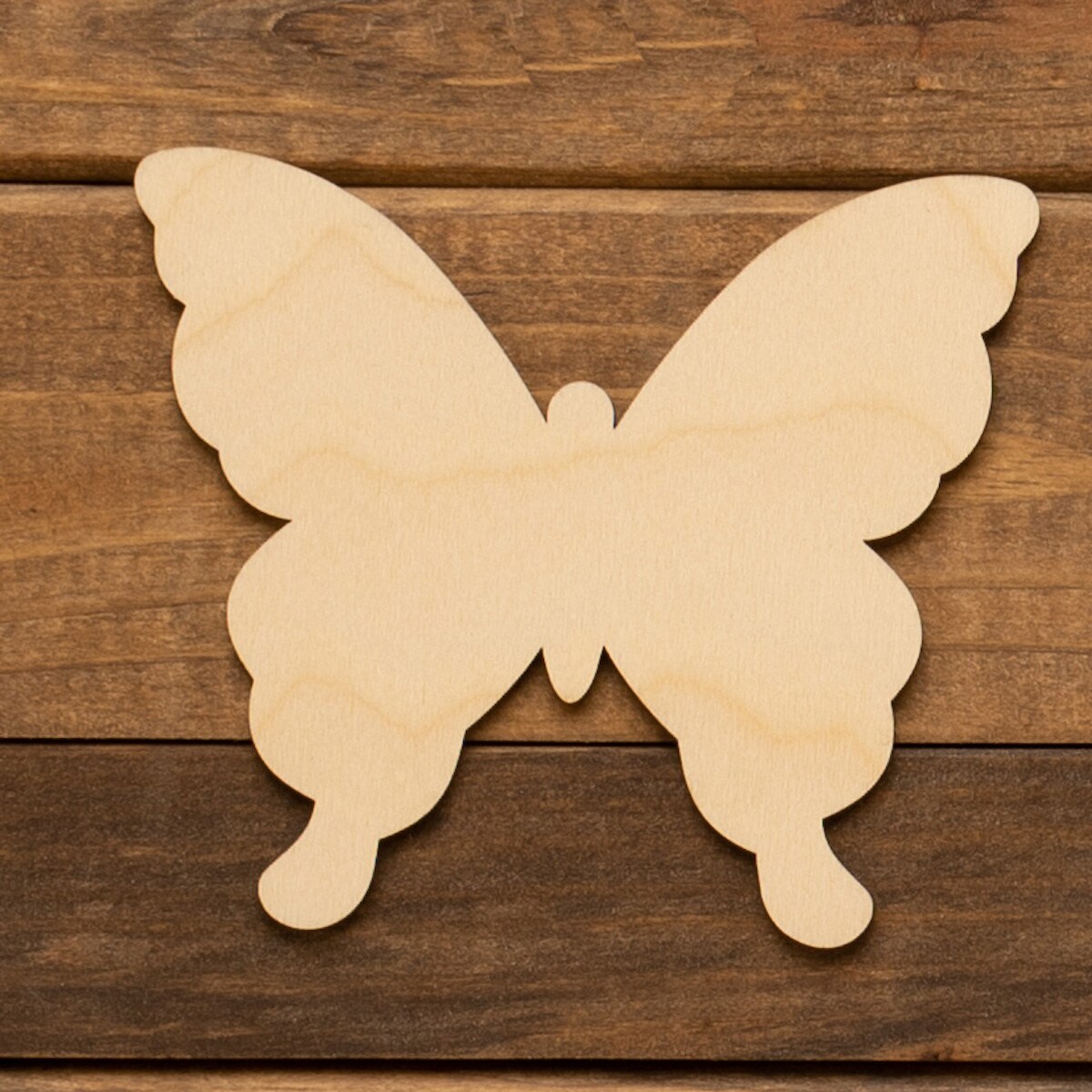 5 in. Unfinished Wooden Laser Cut Butterfly