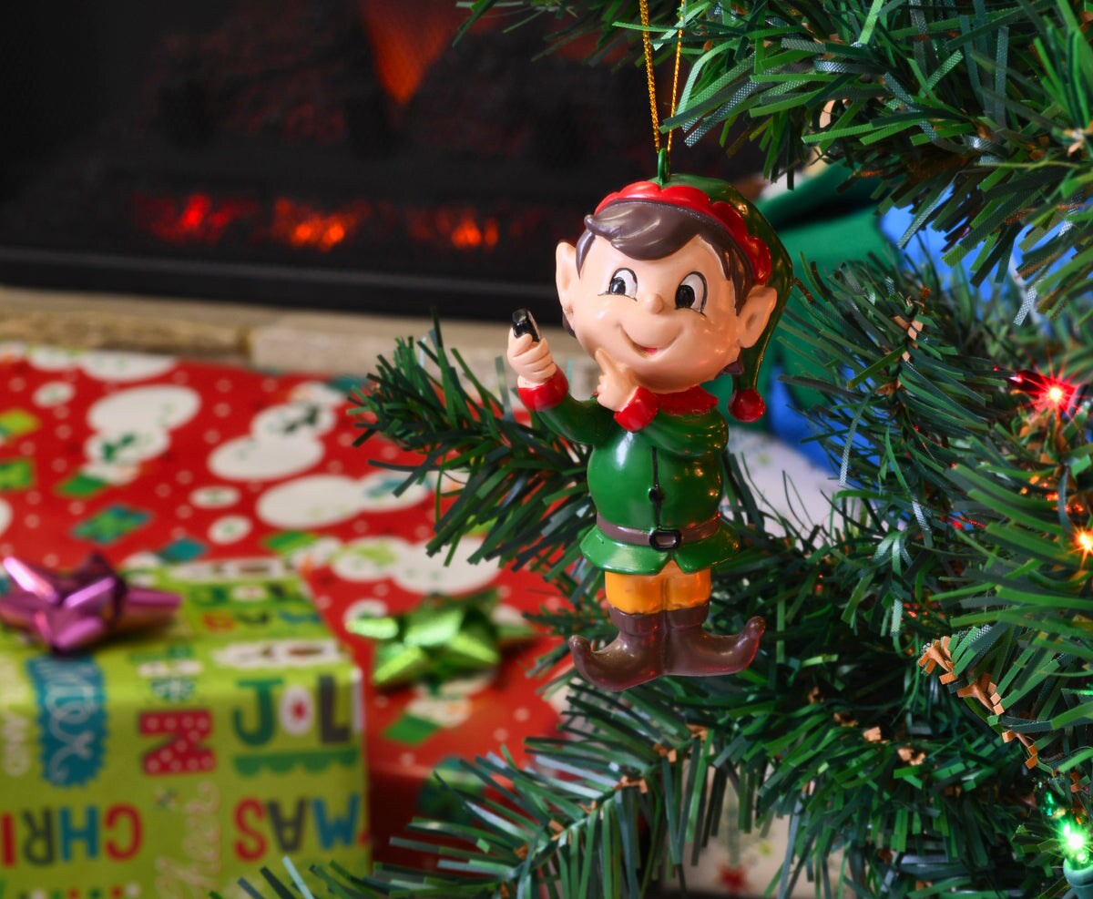 Elfie Selfie&#x2122; Christmas Ornament