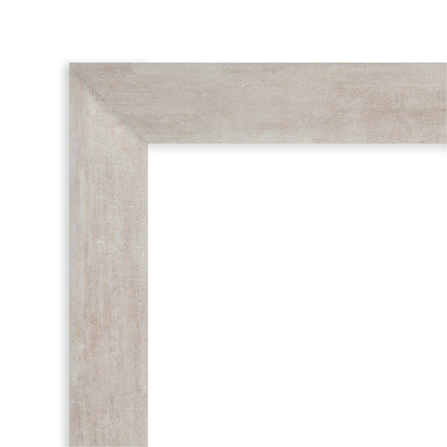 Petite Bevel Wood Wall Mirror, Marred Frame