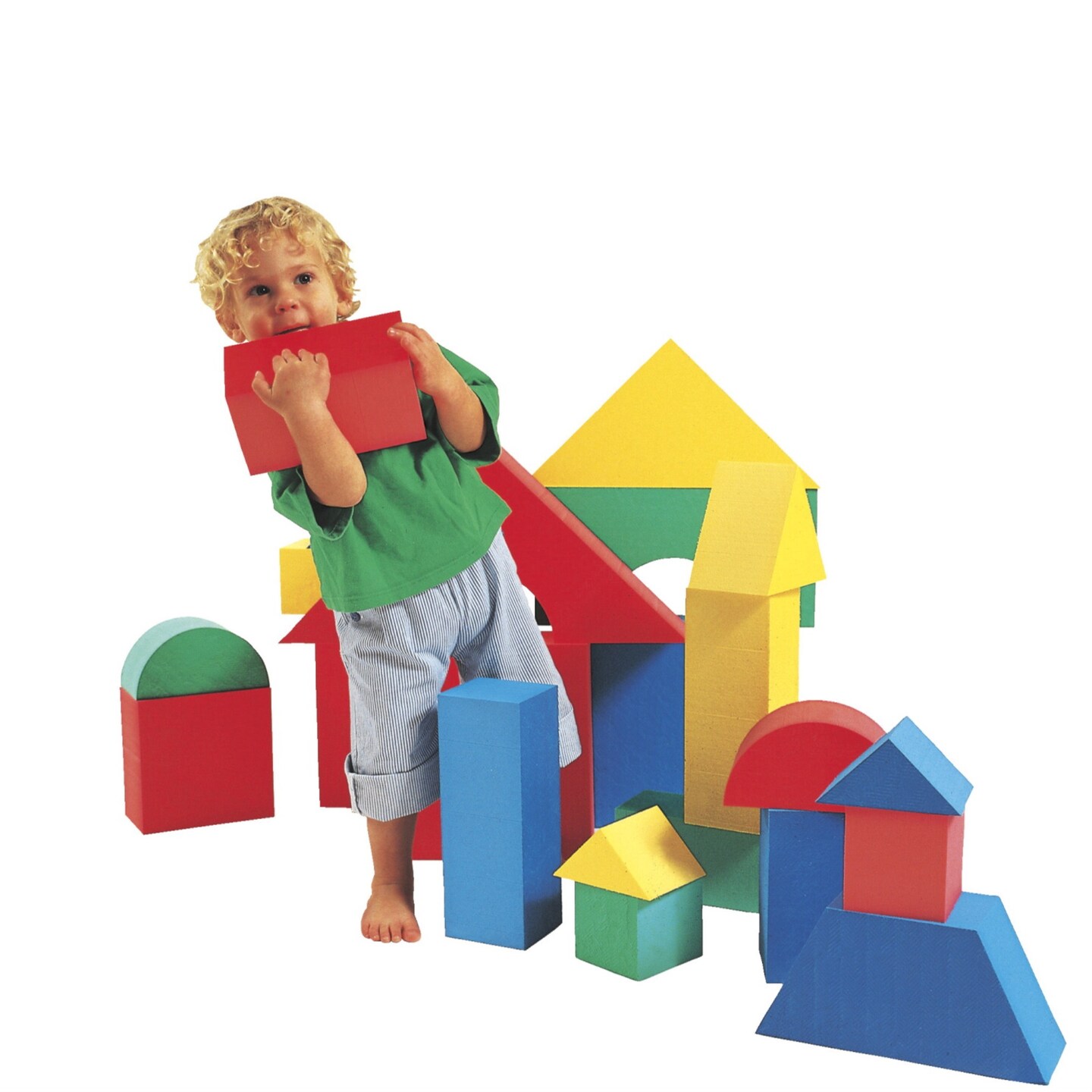 Edushape Giant Foam Block Set, 16 Pieces Building Toys Michaels