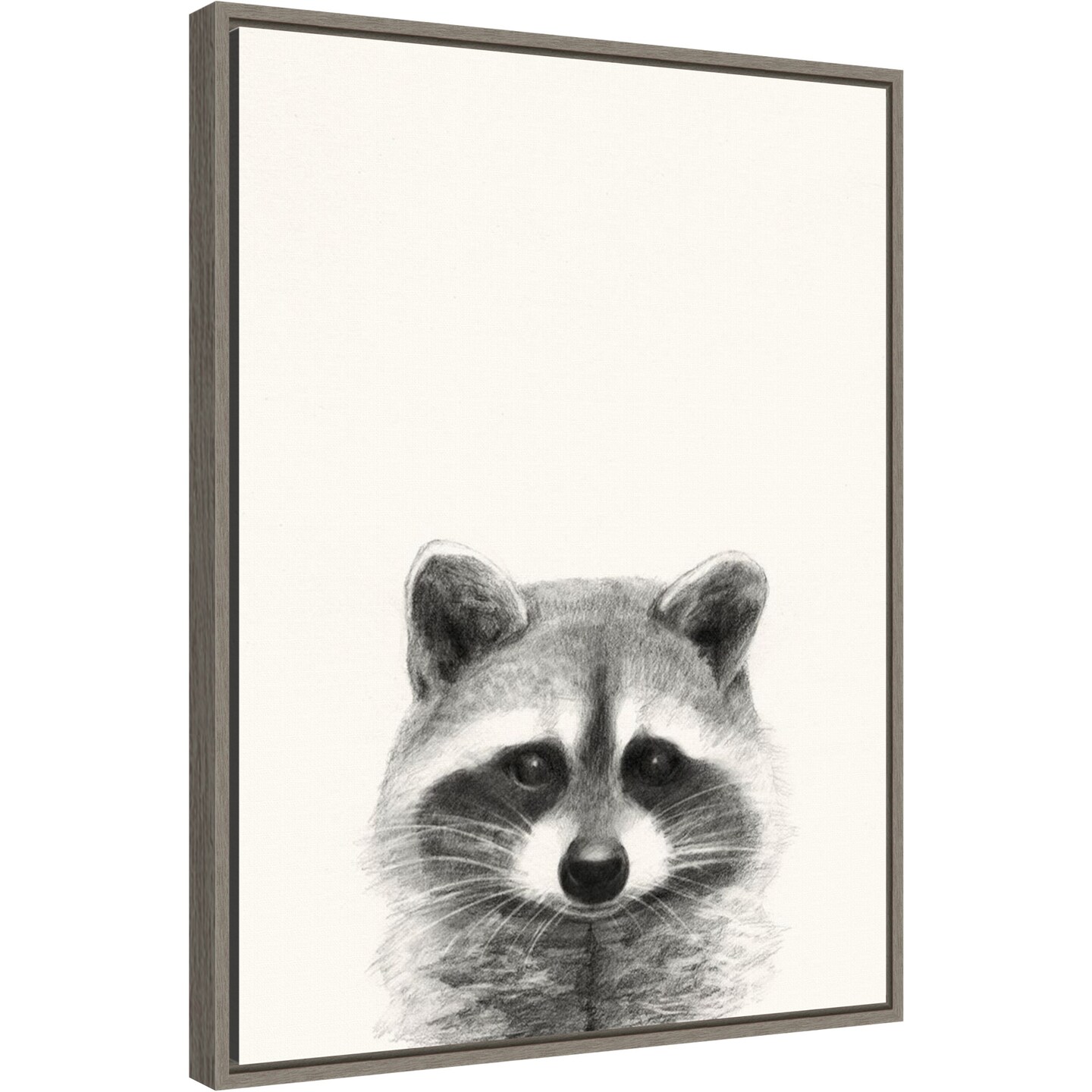 Animal II Canvas Wall Art Print Framed