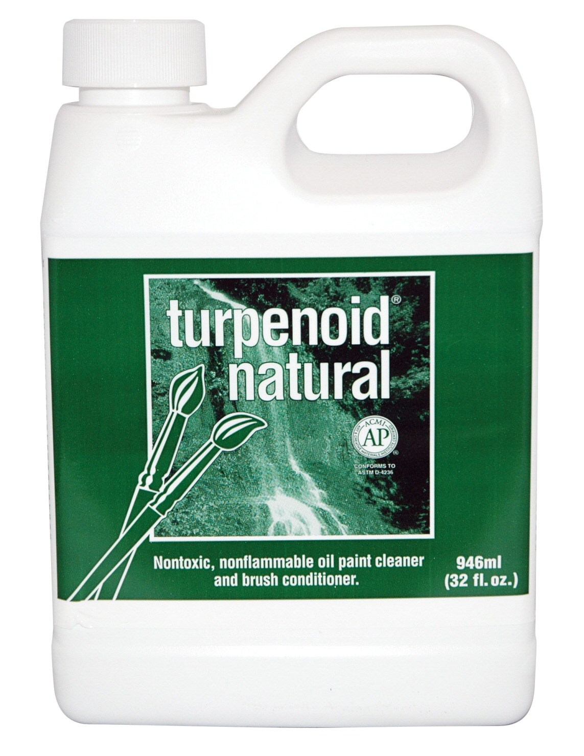 Turpenoid Natural NonToxic NonFlammable Paint Thinner, 1 qt Can