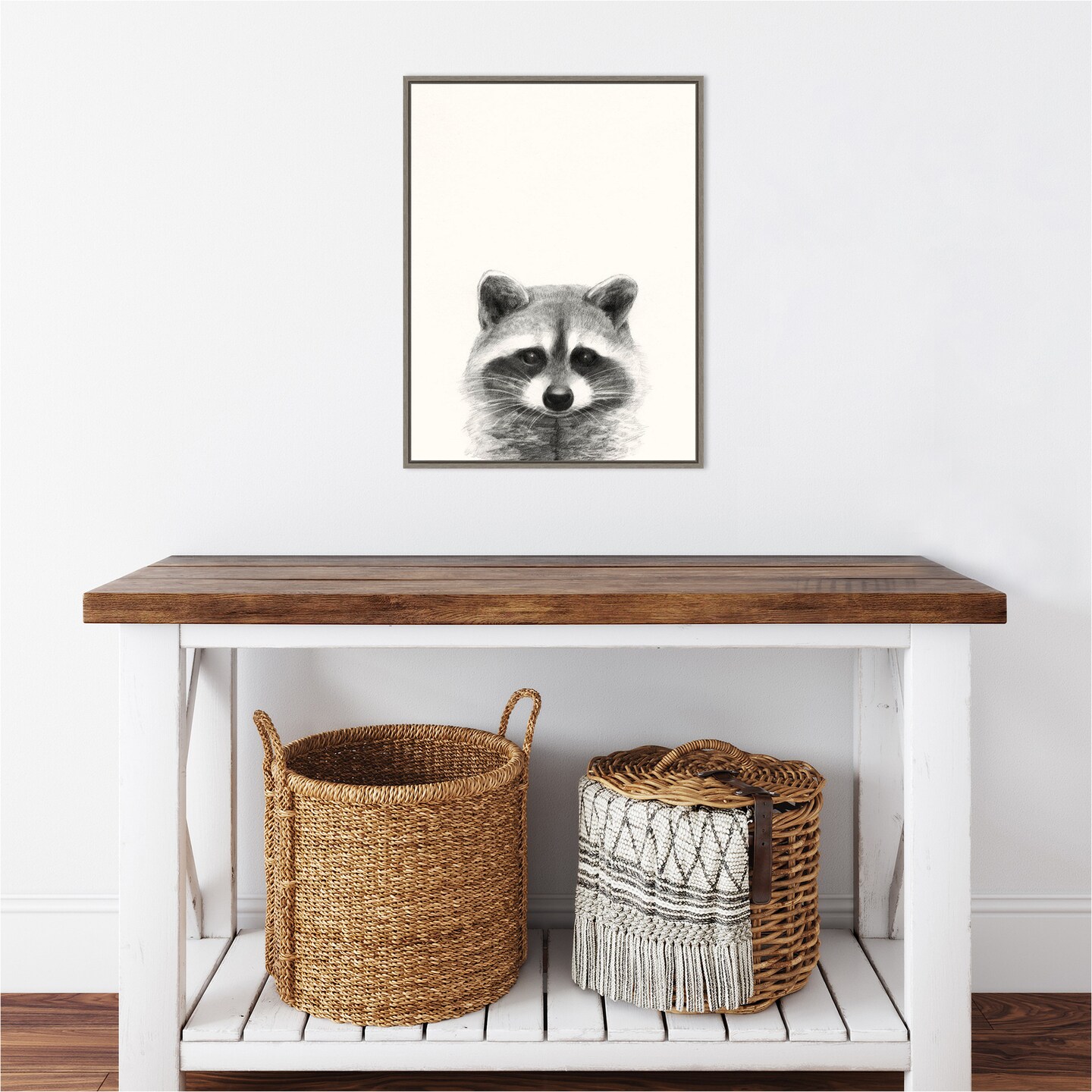 Animal II Canvas Wall Art Print Framed