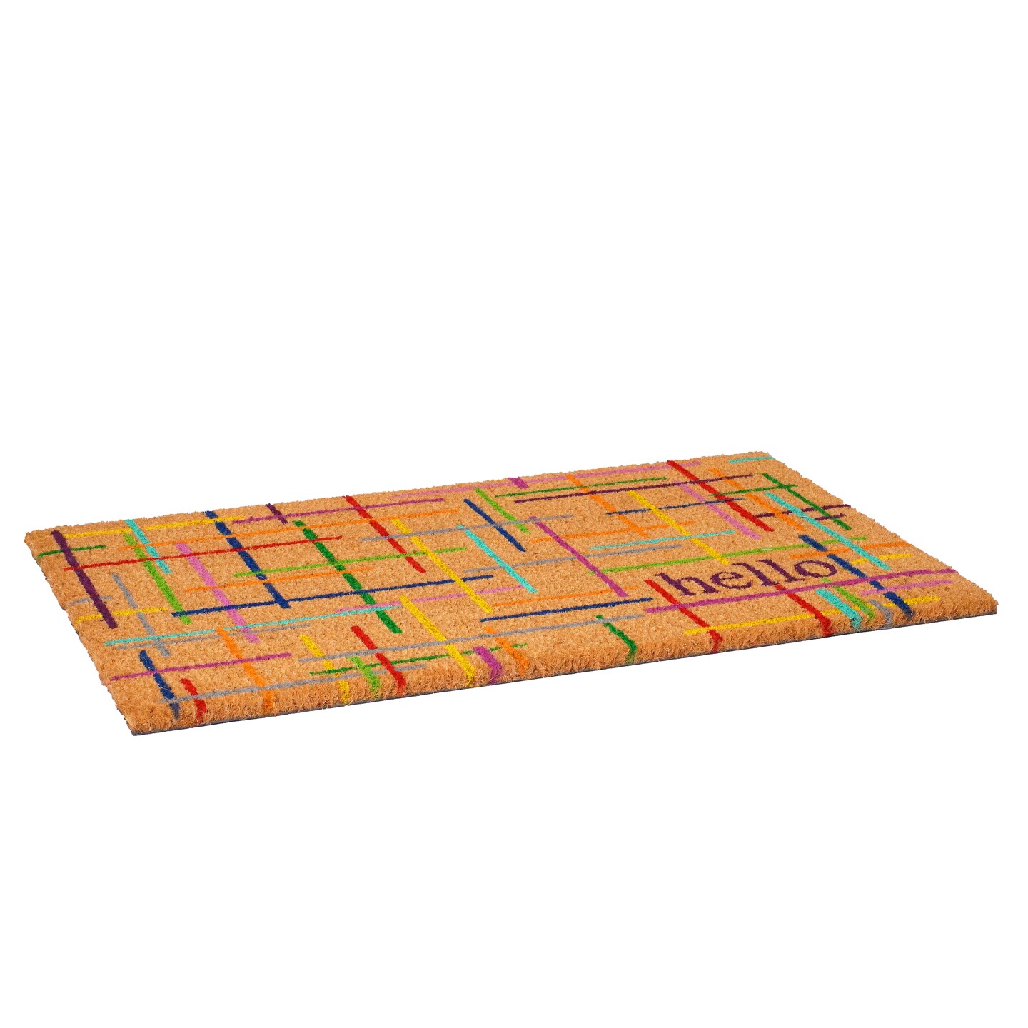 Colorful Lines Doormat