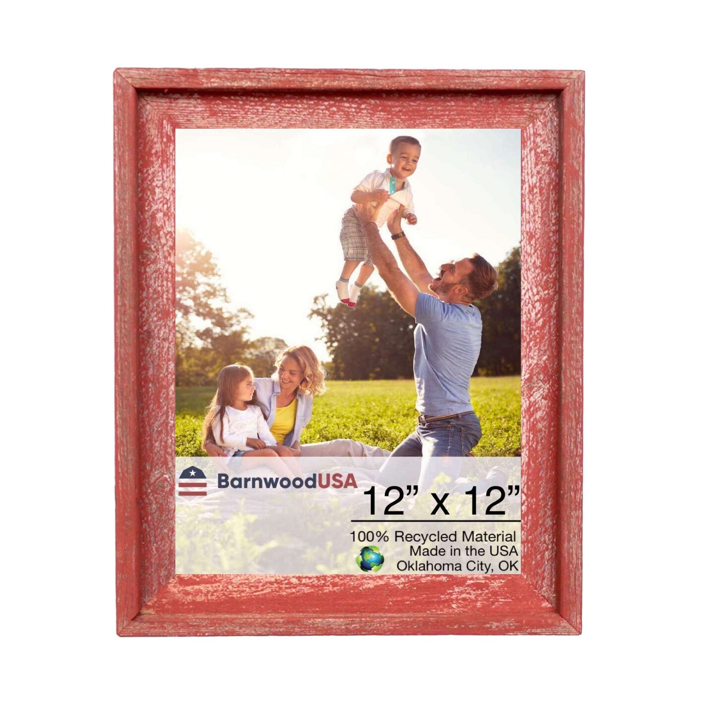 Rustic Farmhouse Signature Series Tabletop Reclaimed Wood Picture Frame