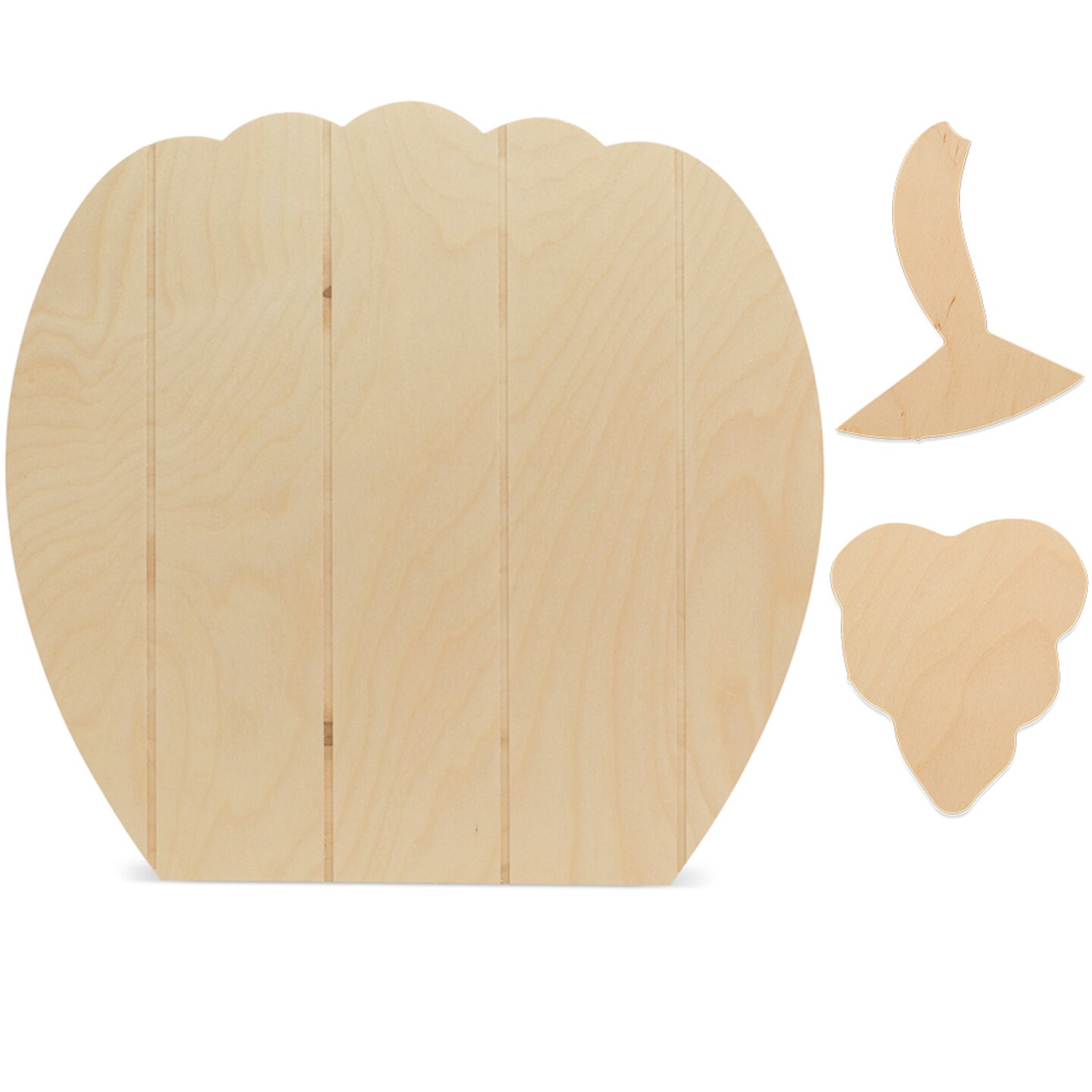 Wood Pumpkins to Paint 17 inch, Pallet-Style Cutout, Halloween Craft|Woodpeckers