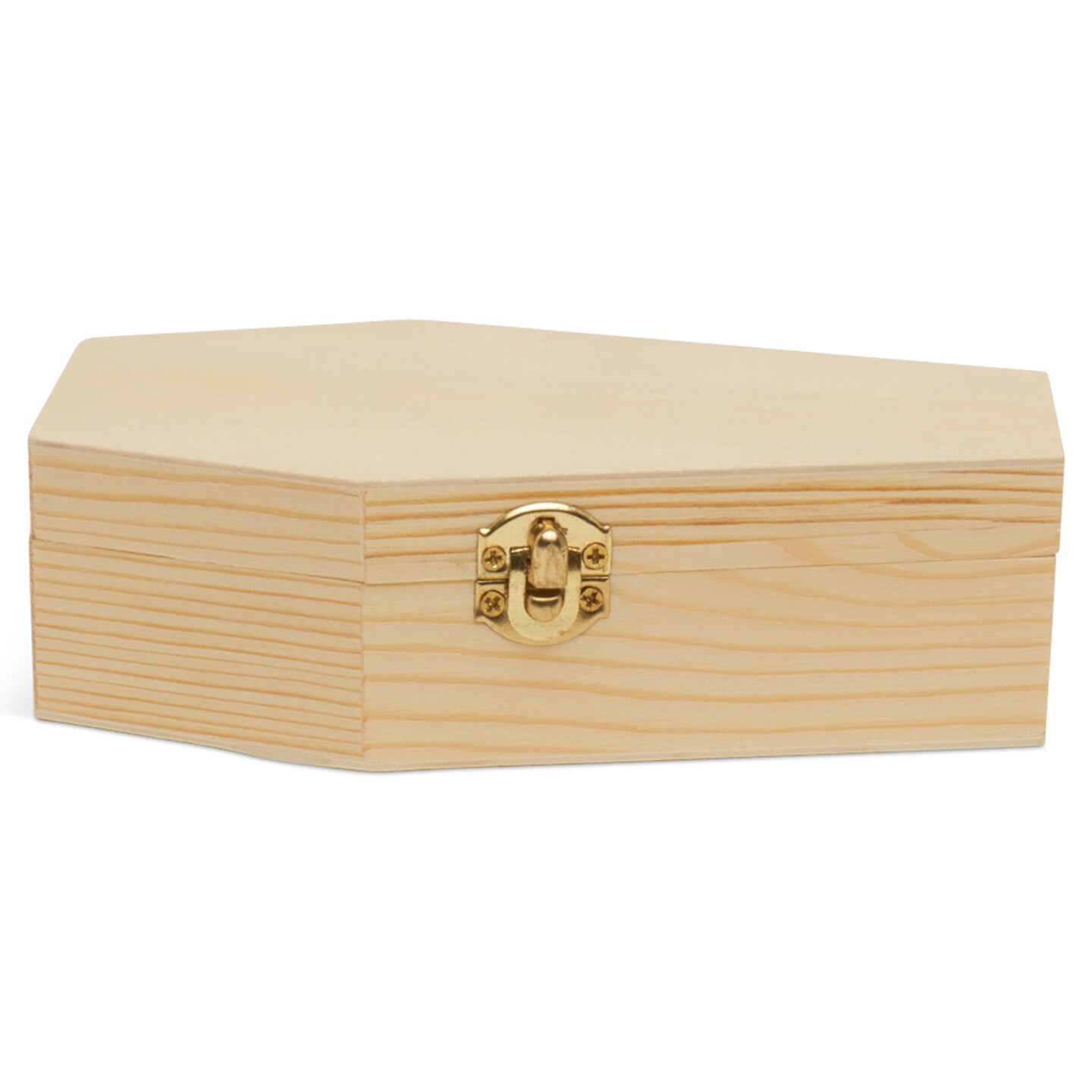 Wooden Coffin Box, Multiple Sizes Available, Unfinished, Halloween Decor, Pet Casket | Woodpeckers
