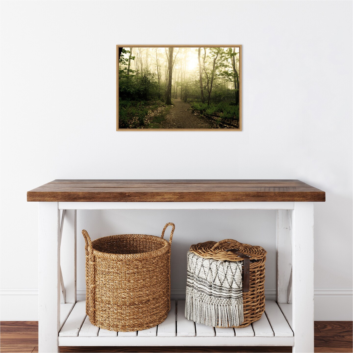 Appalachian Trail by Andy Magee Canvas Wall Art Print Framed