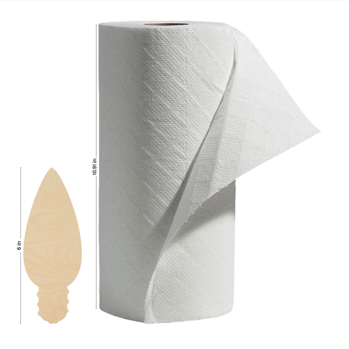 Wood Lightbulb Cutout Ornaments, Multiple Sizes Available, DIY Christmas Tree Decor/Craft | Woodpeckers