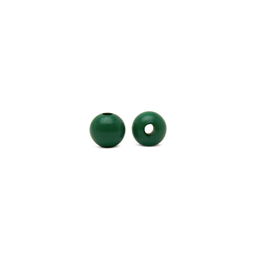 Colored Wooden Beads, Round, for Crafts &#x26; Jewelry | Woodpeckers