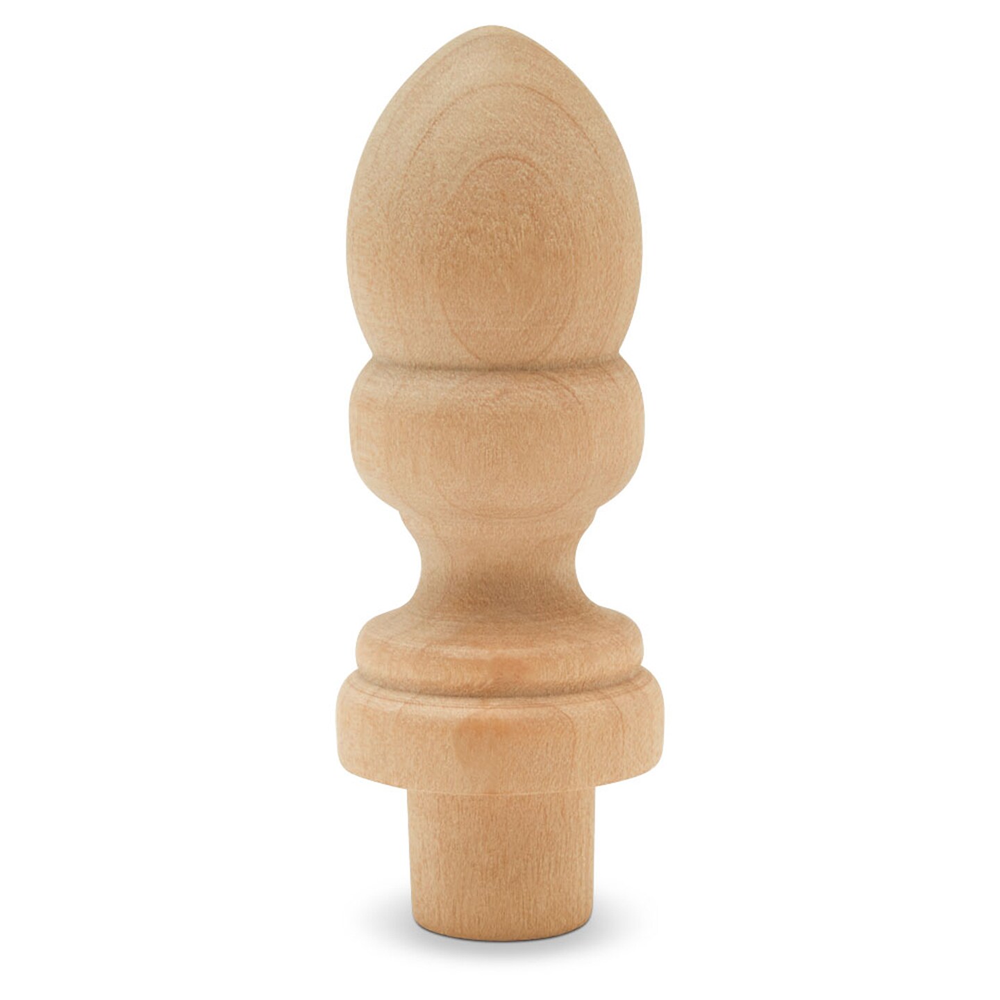 Wood Finials, 2-7/16 inch for Crafting & DIY Dcor |Woodpeckers